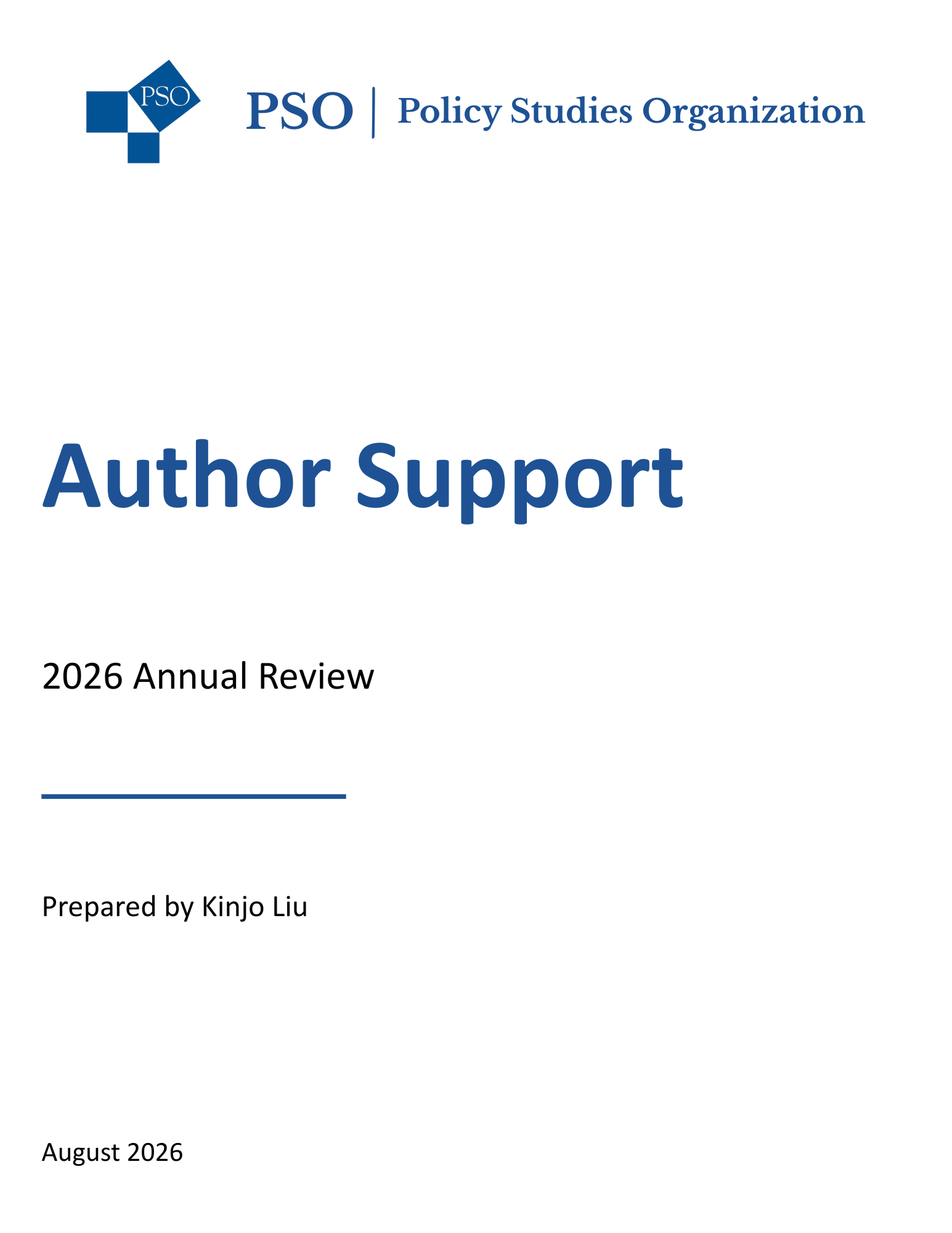 Author Support Cover